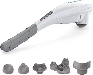 RENPHO Rechargeable Handheld Back Massager with 5 Adjustable Speeds & Modes, Fathers D