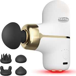 Morfone Mini Massage Gun - Deep Tissue Percussion Muscle Massager, Portable Ultra-light 0.