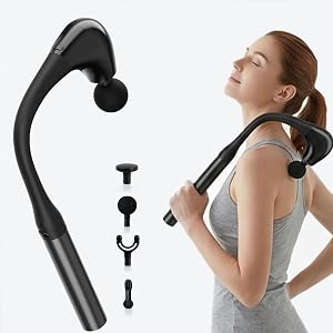 COMFORLAY 2-in-1 Muscle Massage Gun Detachable Elbow, Deep Tissue Body Massager for Athlet