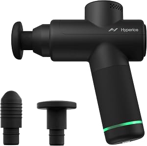 Hypervolt Go 2 - Featuring Quiet Glide Technology - Handheld Percussion Massage Gun | 3 Sp