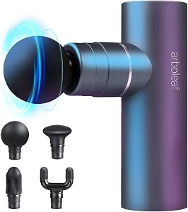 arboleaf Massage Gun Deep Tissue, Balance of Power & Portability Full-Metal Percussion