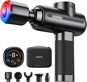 RENPHO Active Thermacool 2 Massage Gun with Heat and Cold, Fathers Day Dad Gifts [2026 Upg