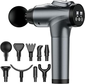 APHERMA Massage Gun, Muscle Massage Gun for Athletes Handheld Electric Deep Tissue Back Ma